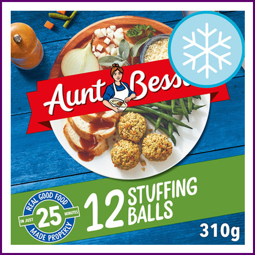 Aunt Bessies- Sage & Onion Stuffing Balls