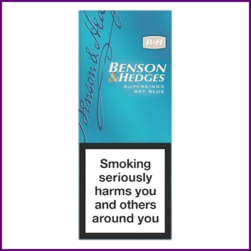 Benson & Hedges Sky Blue Super King Size x20